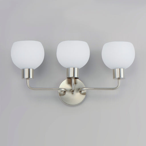Maxim 11273SWSN Coraline 3 Light Bath Vanity | Satin Nickel
