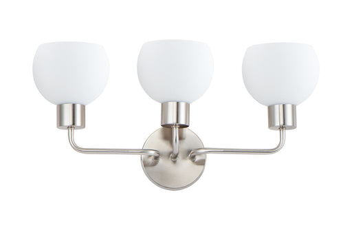 Maxim 11273SWSN Coraline 3 Light Bath Vanity | Satin Nickel