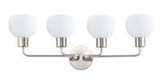 Maxim 11274SWSN Coraline 4 Light Bath Vanity | Satin Nickel