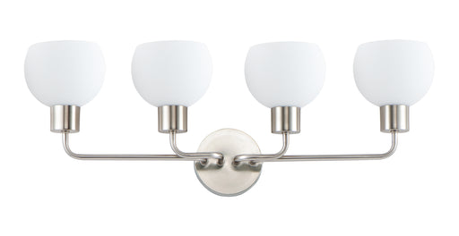 Maxim 11274SWSN Coraline 4 Light Bath Vanity | Satin Nickel