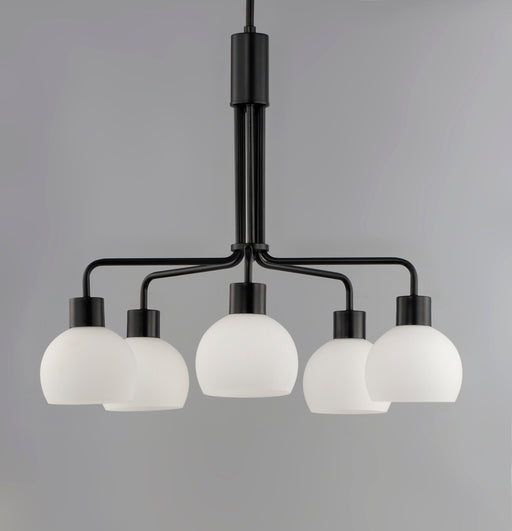 Maxim 11277SWBK Coraline 5 Light Chandelier | Black