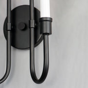 Maxim 11282BK Tux 2 Light Wall Sconce | Black