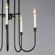 Maxim 11285BK Tux 5 Light Chandelier | Black