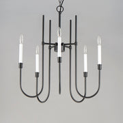 Maxim 11285BK Tux 5 Light Chandelier | Black