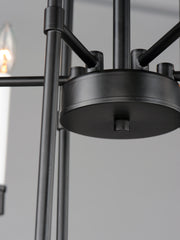 Maxim 11289BK Tux 9 Light Chandelier | Black