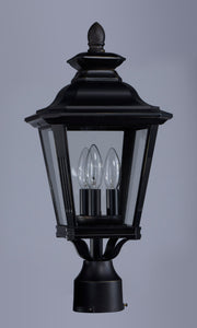 Maxim 1130CLBZ Knoxville 3 Light Outdoor Post | Bronze