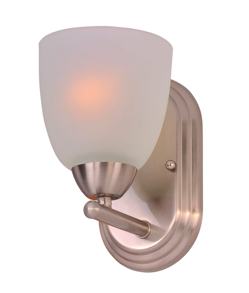 Maxim 11311FTSN Axis 1 Light Wall Sconce | Satin Nickel