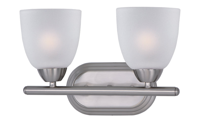 Maxim 11312FTSN Axis 2 Light Bath Vanity | Satin Nickel