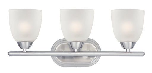 Maxim 11313FTSN Axis 3 Light Bath Vanity | Satin Nickel