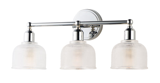 Maxim 11323CLPC Hollow 3 Light Bath Vanity | Polished Chrome
