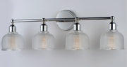 Maxim 11324CLPC Hollow 4 Light Bath Vanity | Polished Chrome