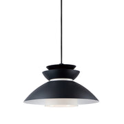Maxim 11359WTBK Nordic 1 Light Pendant | Black