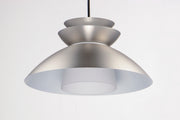 Maxim 11359WTBP Nordic 1 Light Pendant | Brushed Platinum