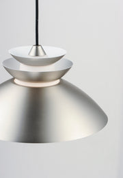 Maxim 11359WTBP Nordic 1 Light Pendant | Brushed Platinum