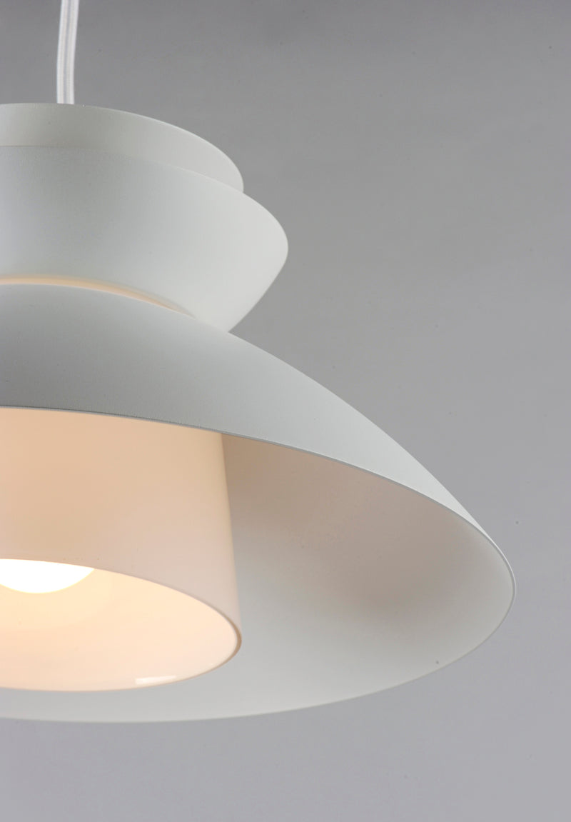 Maxim 11359WTWT Nordic 1 Light Pendant | White