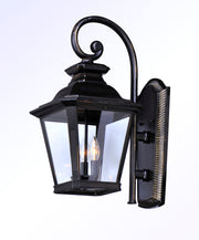 Maxim 1135CLBZ Knoxville 3 Light Outdoor Wall | Bronze