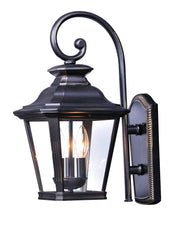 Maxim 1137CLBZ Knoxville 3 Light Outdoor Wall | Bronze