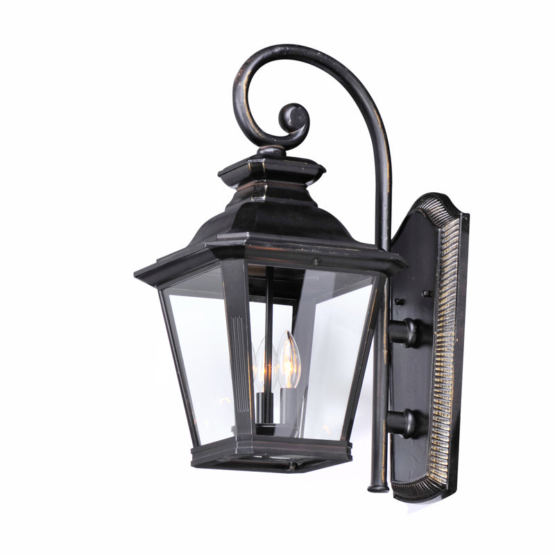 Maxim 1137CLBZ Knoxville 3 Light Outdoor Wall | Bronze