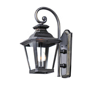 Maxim 1137CLBZ Knoxville 3 Light Outdoor Wall | Bronze