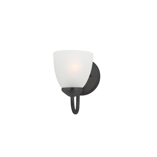 Maxim 11381FTBK Axis 1 Light Strip Bath Vanity | Black