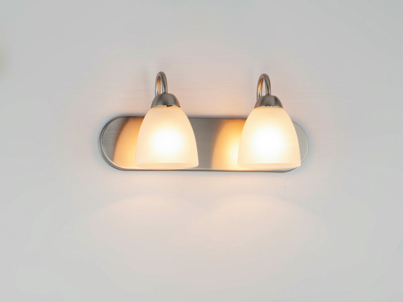 Maxim 11382FTSN Axis 2 Light Strip Bath Vanity | Satin Nickel