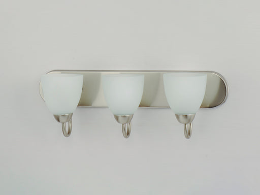 Maxim 11383FTSN Axis 3 Light Strip Bath Vanity | Satin Nickel