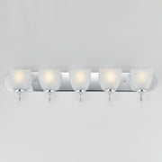 Maxim 11385FTPC Axis 5 Light Strip Bath Vanity | Polished Chrome