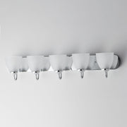 Maxim 11385FTPC Axis 5 Light Strip Bath Vanity | Polished Chrome