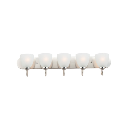 Maxim 11385FTSN Axis 5 Light Strip Bath Vanity | Satin Nickel