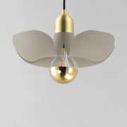 Maxim 11391SGSBR Poppy 12" Pendant | Silver Gold / Satin Brass