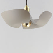 Maxim 11392SGSBR Poppy 18" Pendant | Silver Gold / Satin Brass