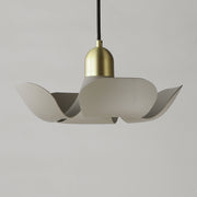Maxim 11394SGSBR Poppy 18" Pendant | Silver Gold / Satin Brass