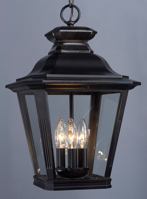 Maxim 1139CLBZ Knoxville 3 Light Outdoor Pendant | Bronze