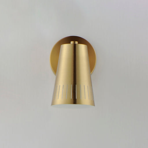 Maxim 11431NAB Helsinki 1 Light Wall Sconce | Natural Aged Brass