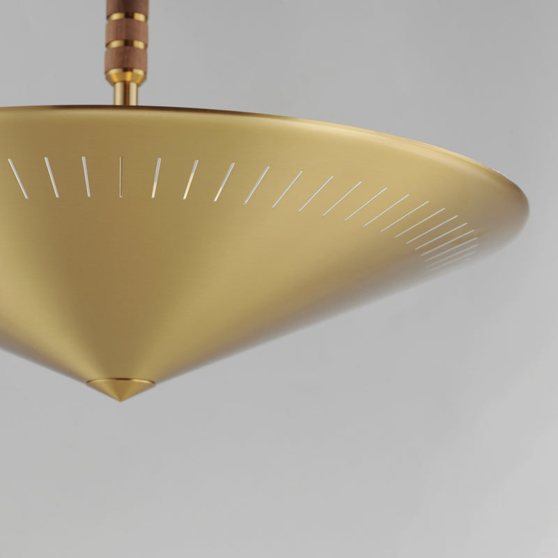 Maxim 11434NAB Helsinki 16" Pendant | Natural Aged Brass