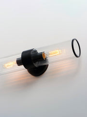 Maxim 11472CRBK Crosby 2 Light Wall Sconce | Black