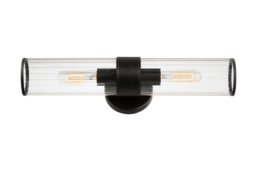 Maxim 11472CRBK Crosby 2 Light Wall Sconce | Black