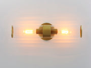 Maxim 11472CRSBR Crosby 2 Light Wall Sconce | Satin Brass