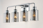 Maxim 11534CLPC Filigree 4 Light Bath Vanity | Polished Chrome