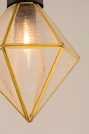 Maxim 11555BKBUB Adorn 1 Light Mini Pendant | Black / Burnished Brass