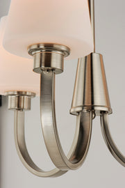 Maxim 11823SWSN Shelter 3 Light Chandelier | Satin Nickel