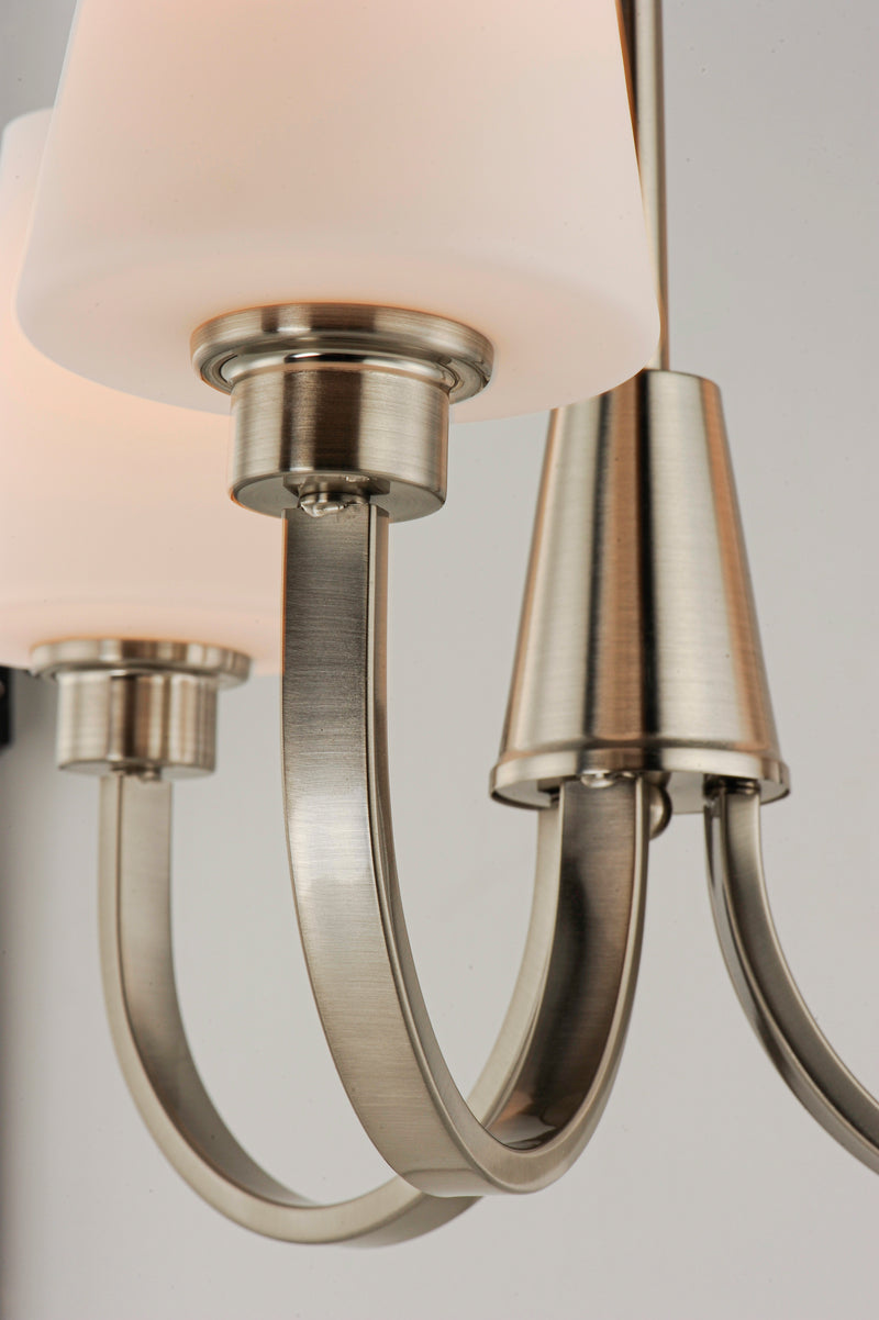 Maxim 11823SWSN Shelter 3 Light Chandelier | Satin Nickel