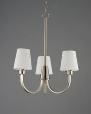 Maxim 11823SWSN Shelter 3 Light Chandelier | Satin Nickel