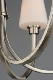 Maxim 11826SWSN Shelter 9 Light Chandelier | Satin Nickel