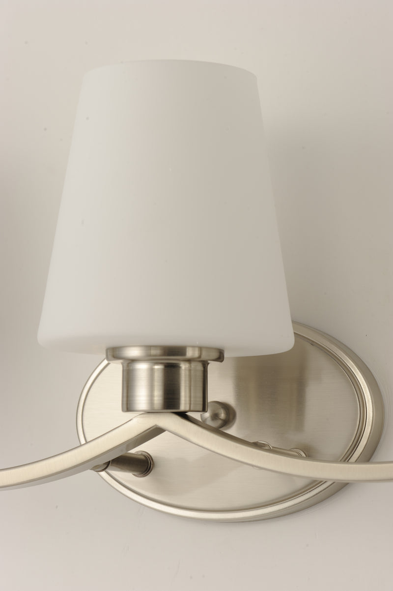 Maxim 11835SWSN Shelter 5 Light Bath Vanity | Satin Nickel
