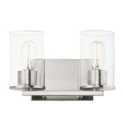 Maxim 11842CDSN Sleek 2 Light Bath Vanity | Satin Nickel