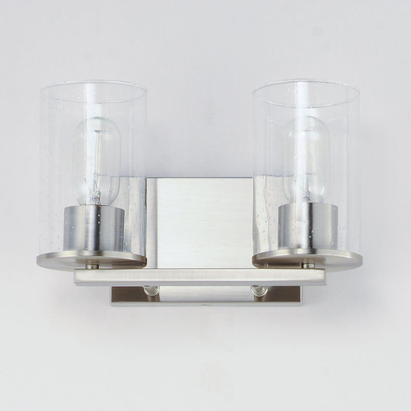 Maxim 11842CDSN Sleek 2 Light Bath Vanity | Satin Nickel