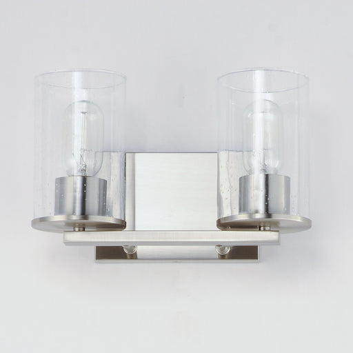 Maxim 11842CDSN Sleek 2 Light Bath Vanity | Satin Nickel