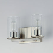 Maxim 11842CDSN Sleek 2 Light Bath Vanity | Satin Nickel