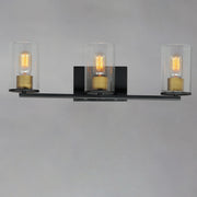 Maxim 11843CDABBK Sleek 3 Light Bath Vanity | Antique Brass / Black